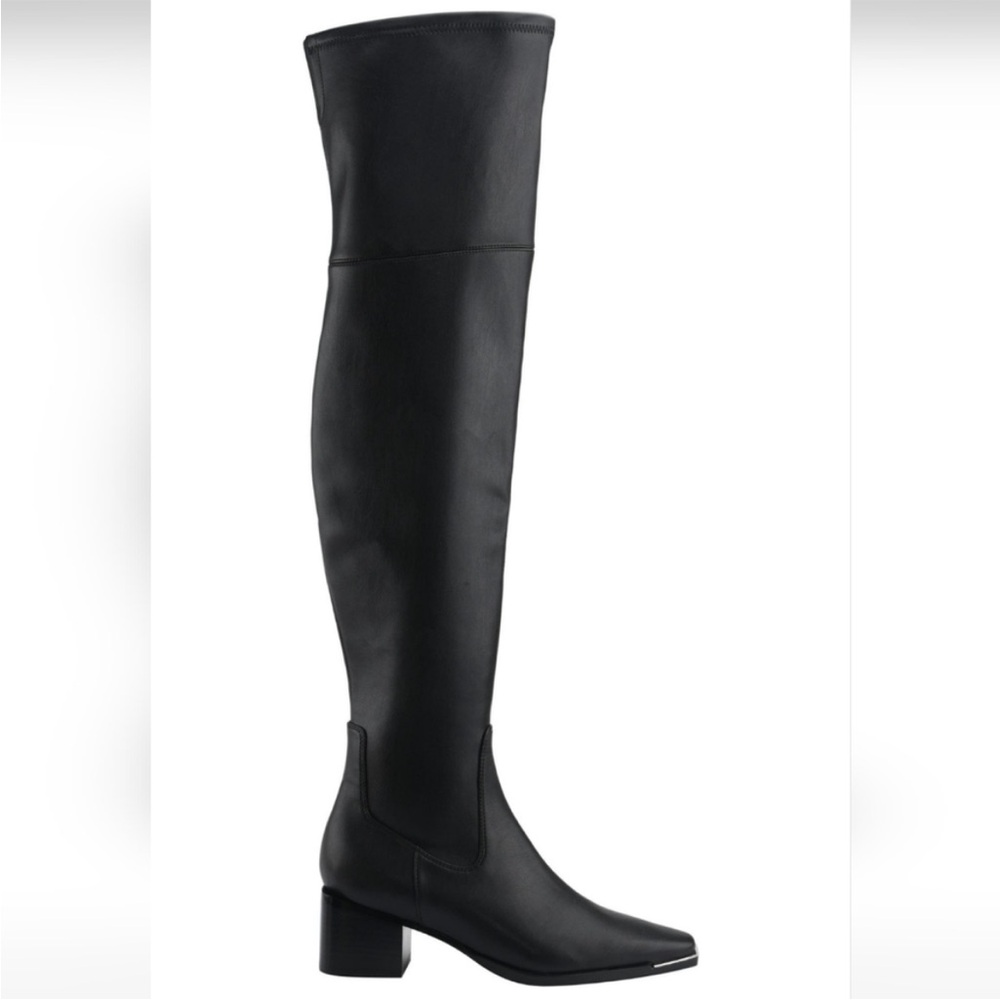 Marc Fisher Black Over the Knee Boots